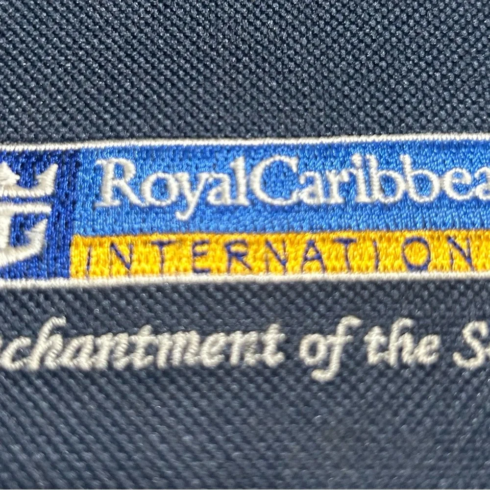Royal Caribbean Cruise Enchantment of the Seas Hanging Travel Toiletry Bag Navy